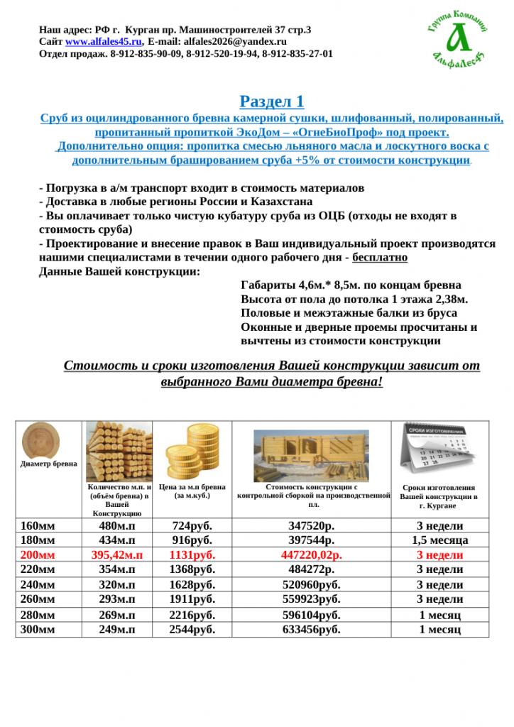 Проект № Б-12, планировка
