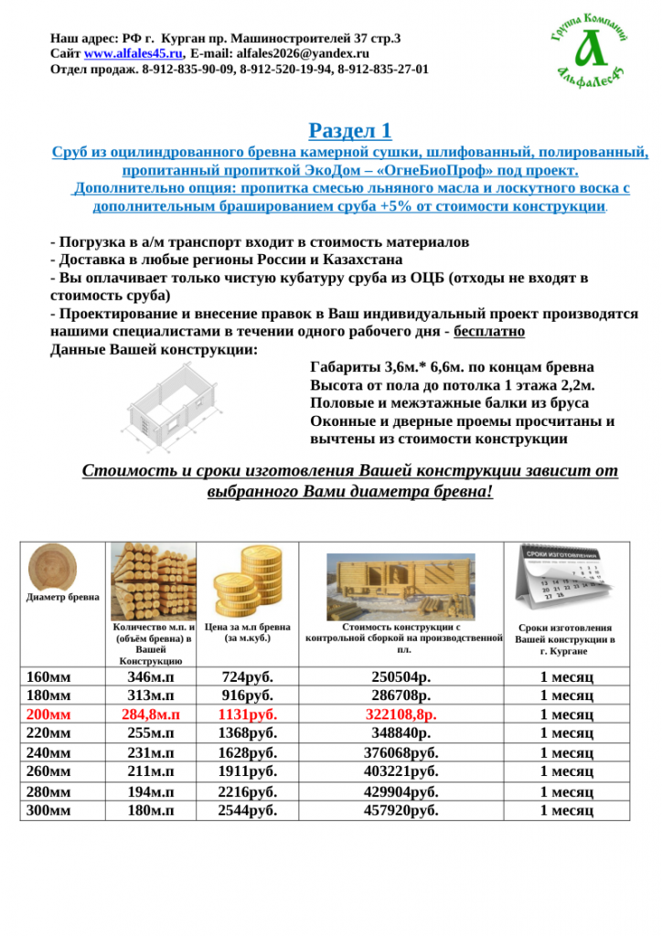 Проект № Б-13, планировка