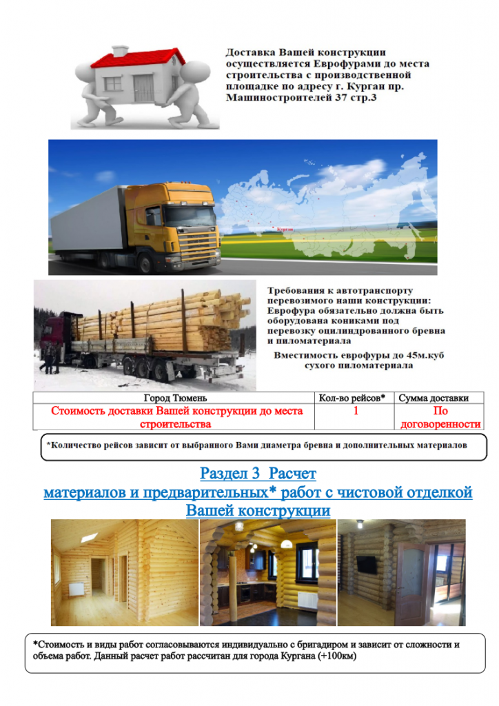 Проект № Б-15, планировка