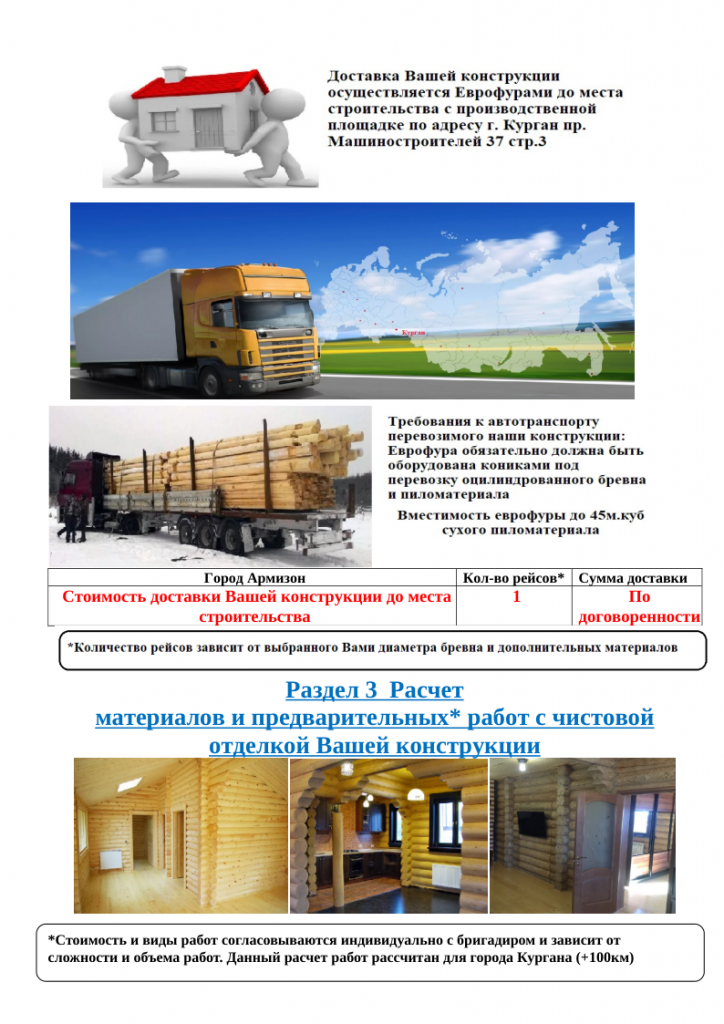 Проект № Б-2, планировка