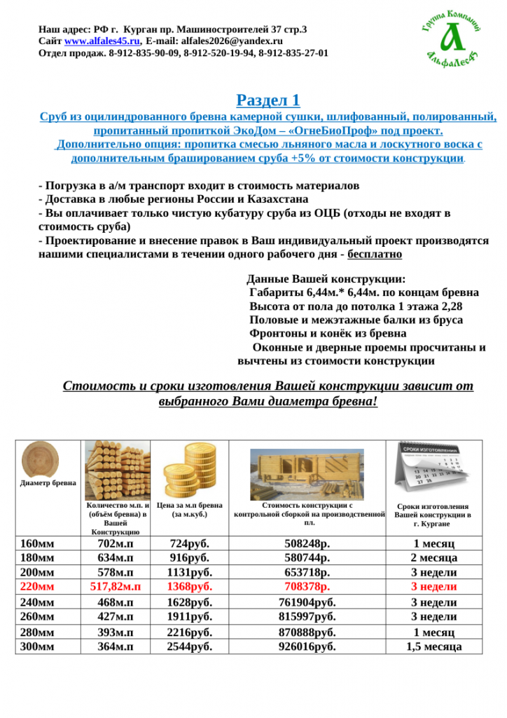 Проект № Б-7, планировка